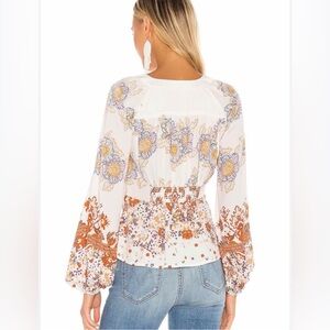 Free People Floral Casual Tops